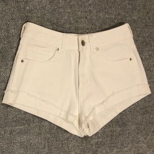 Classic White Shorts